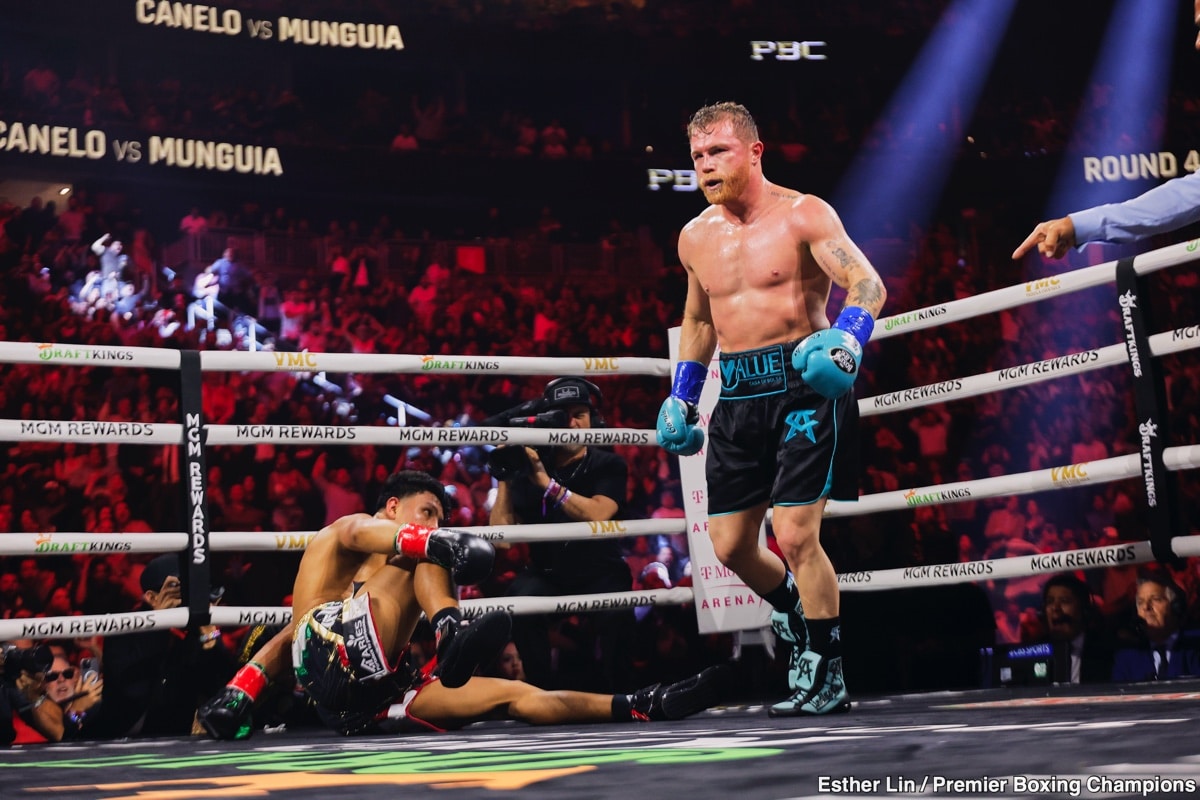 Canelo Álvarez defeats Jaime Munguía by unanimous decision: Round-by-round analysis - Round 5 analysis highlighting significant moments in the fight